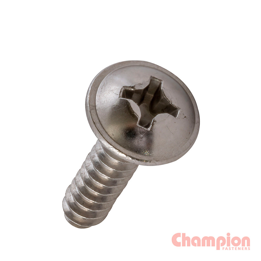 Champion SS Mushroom Head S/Tapping Screw - 316/A4 - ISL_C1825-1