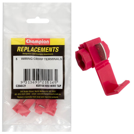 Champion Red Wire Tap Connector - ISL_C2040-21
