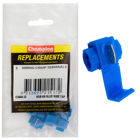 Champion Blue Wire Tap Connector - ISL_C2040-22