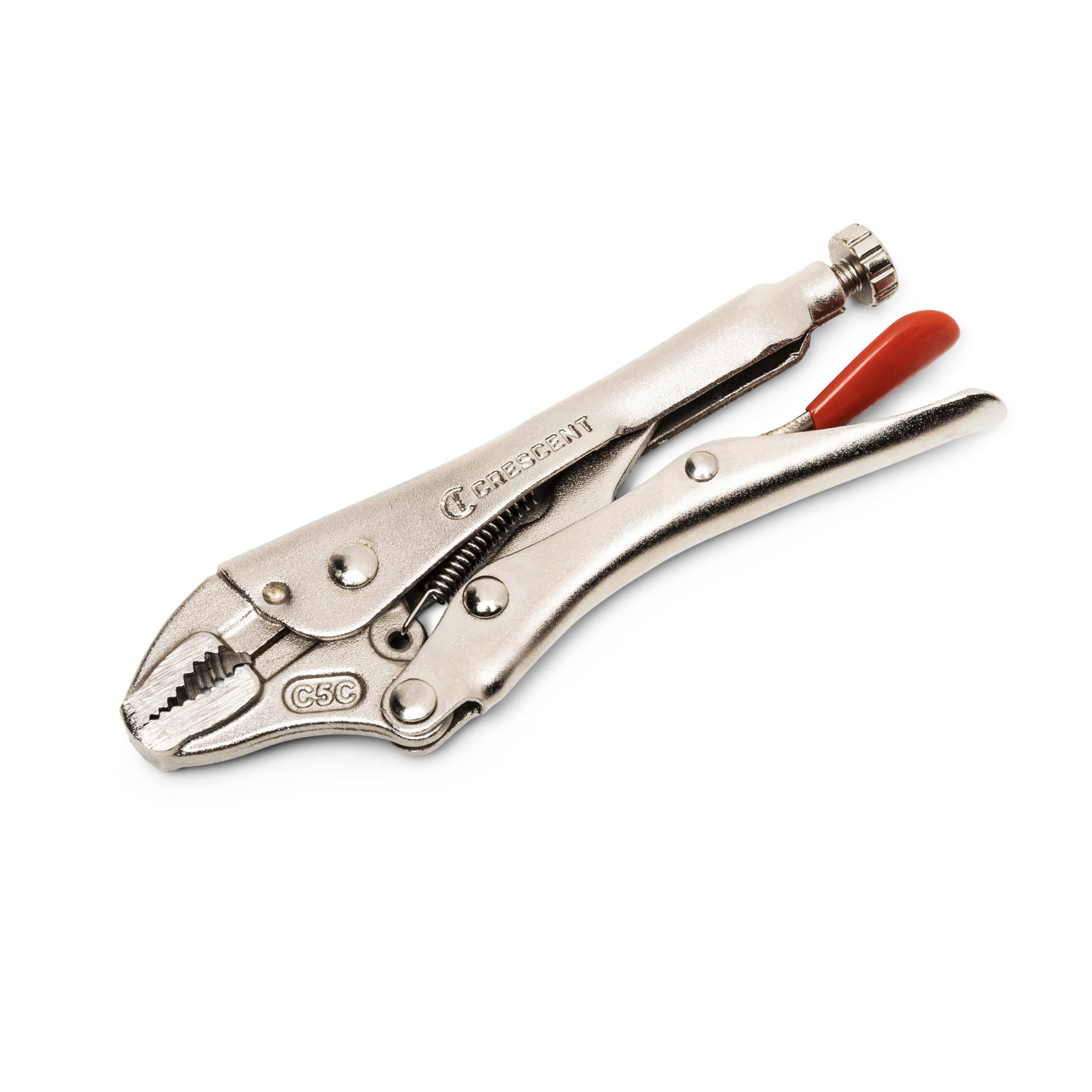 Crescent 5in. Curved Jaw Locking Pliers w/ Wire Cutter | Accent Tools