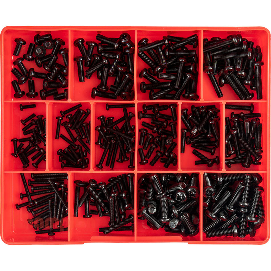 Champion 300pc Metric Black Machine Screw Assortment