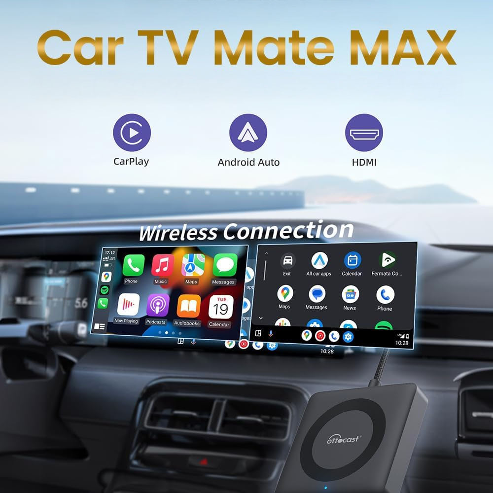 Ottocast Carplay & Android Auto To Wireless Usb Adapter | Formula