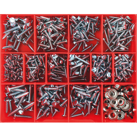 Champion Slotted Self Tapping Screw Assortment - ISL_CA550