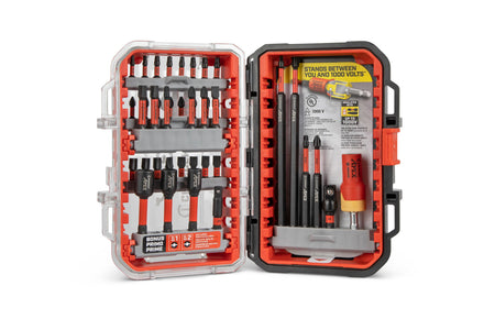 Crescent 40Pc eSHOK-GUARD AlphaCASE Set | Accent Tools