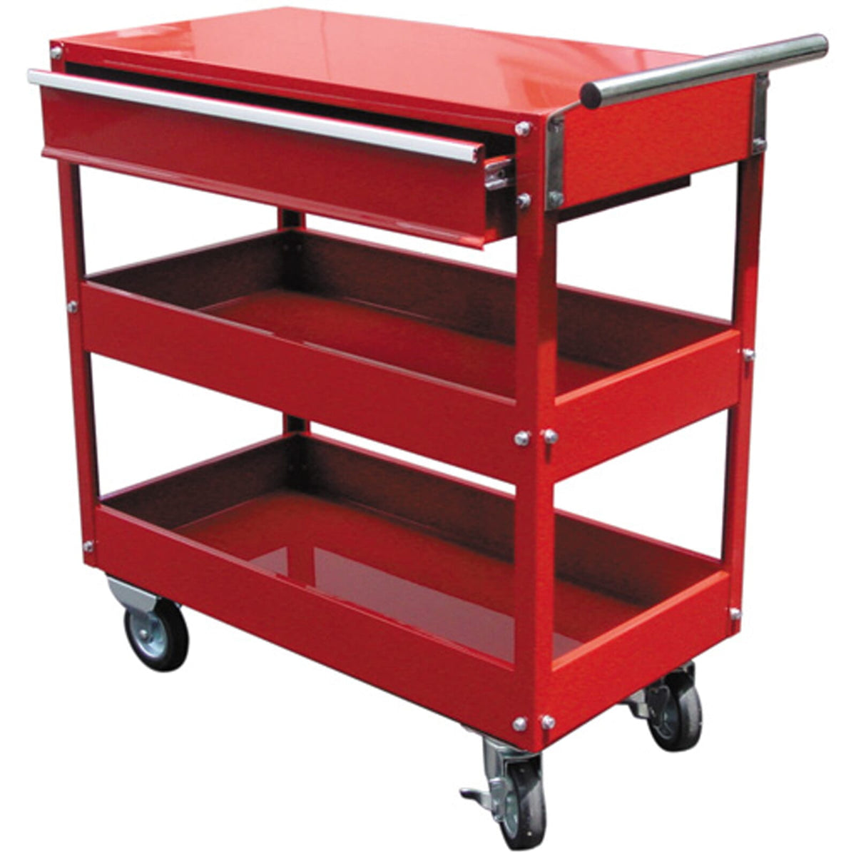 **SALE Big Red TC301-II 3 Tier Tool Cart with Drawer | Hobeca