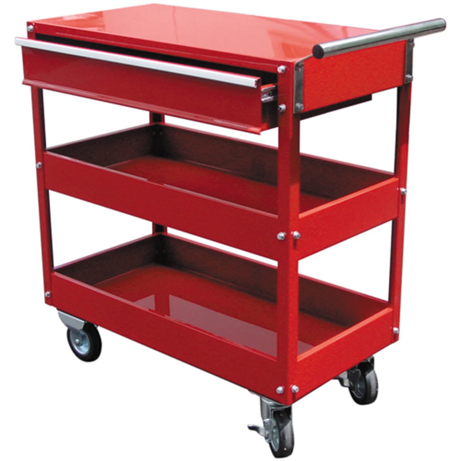 **SALE Big Red TC301-II 3 Tier Tool Cart with Drawer | Hobeca