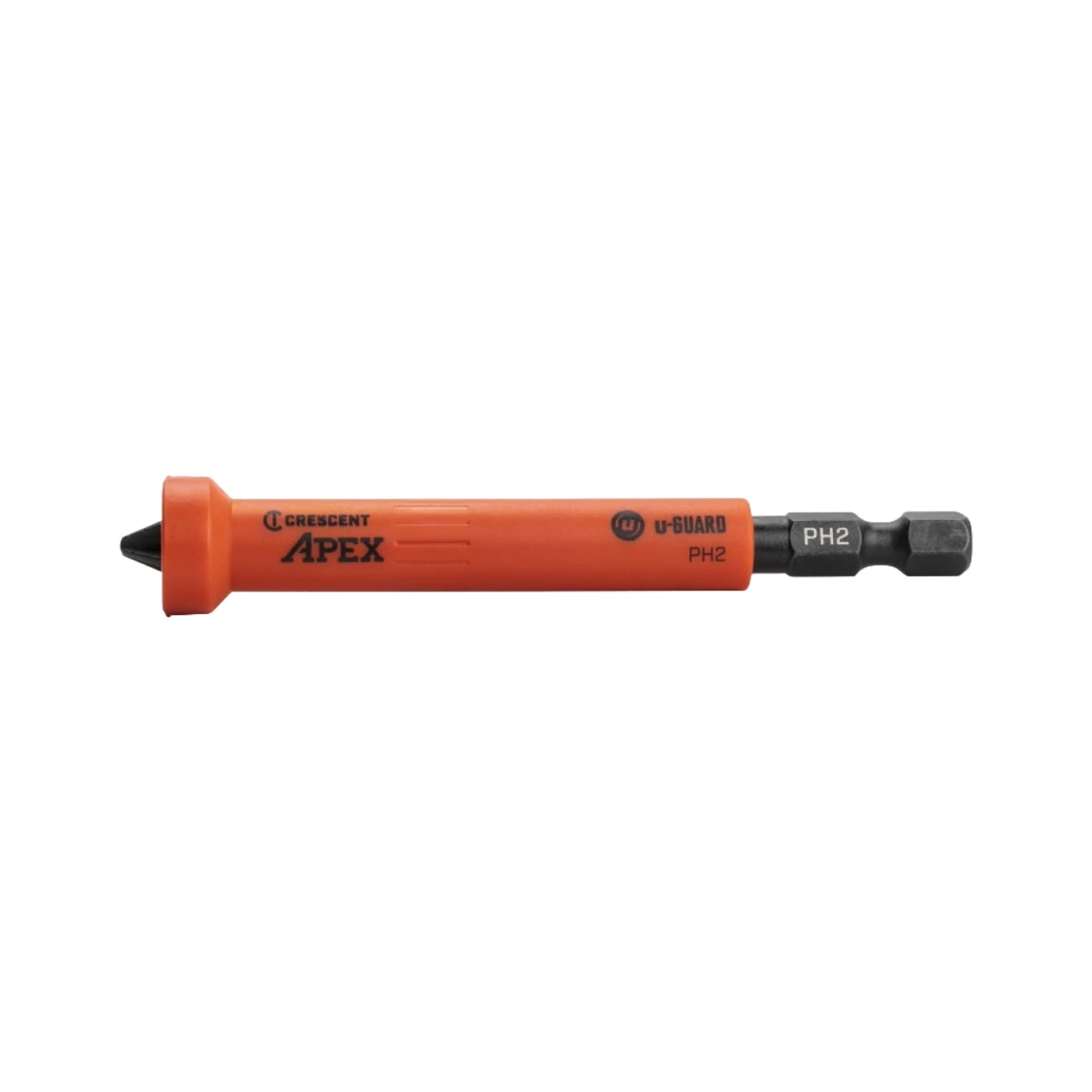 Crescent 2Pc 3-1/2in. Phillips u-GUARD Covered Impact Power Bit w/ Ring Magnet | Accent Tools