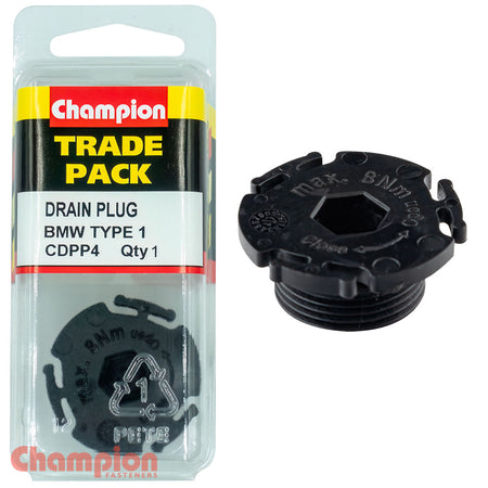 Champion Drain Plug (Sump) for BMW Type 1 - 1pk | ISL