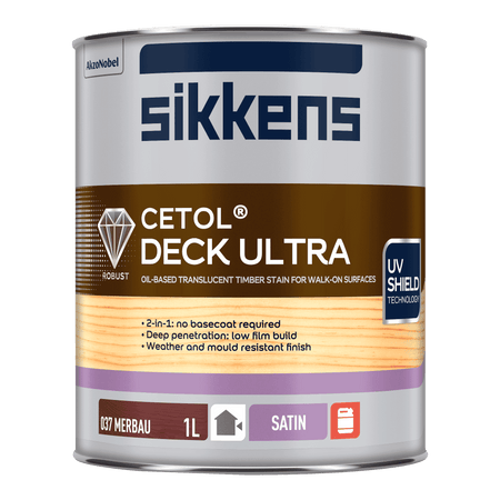 Sikkens Cetol Deck Ultra - Merbau 1L | Hobeca