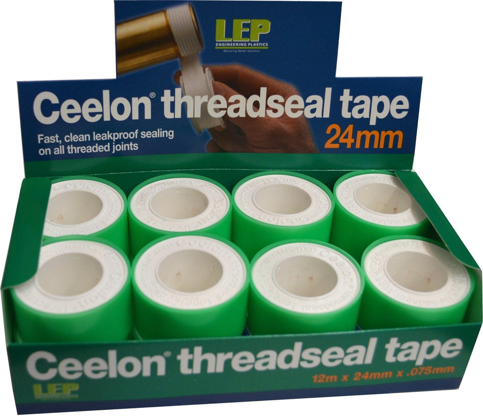 Ceelon Threadseal Tape 24mm x 12m