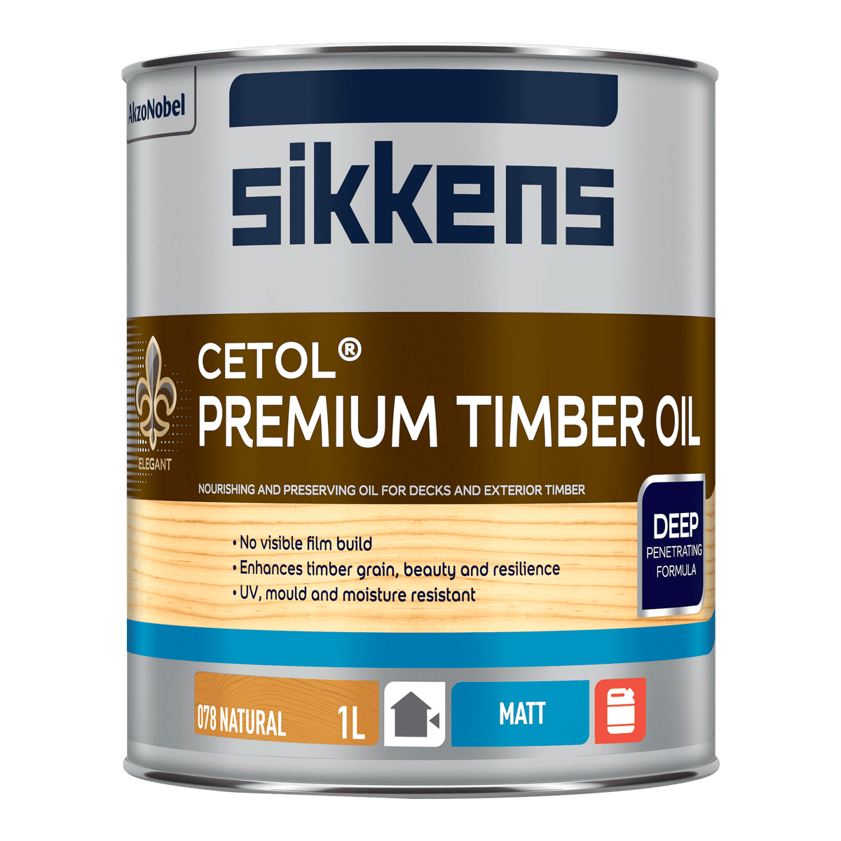 Sikkens Cetol Premium Timber Oil - Natural 1L | Hobeca