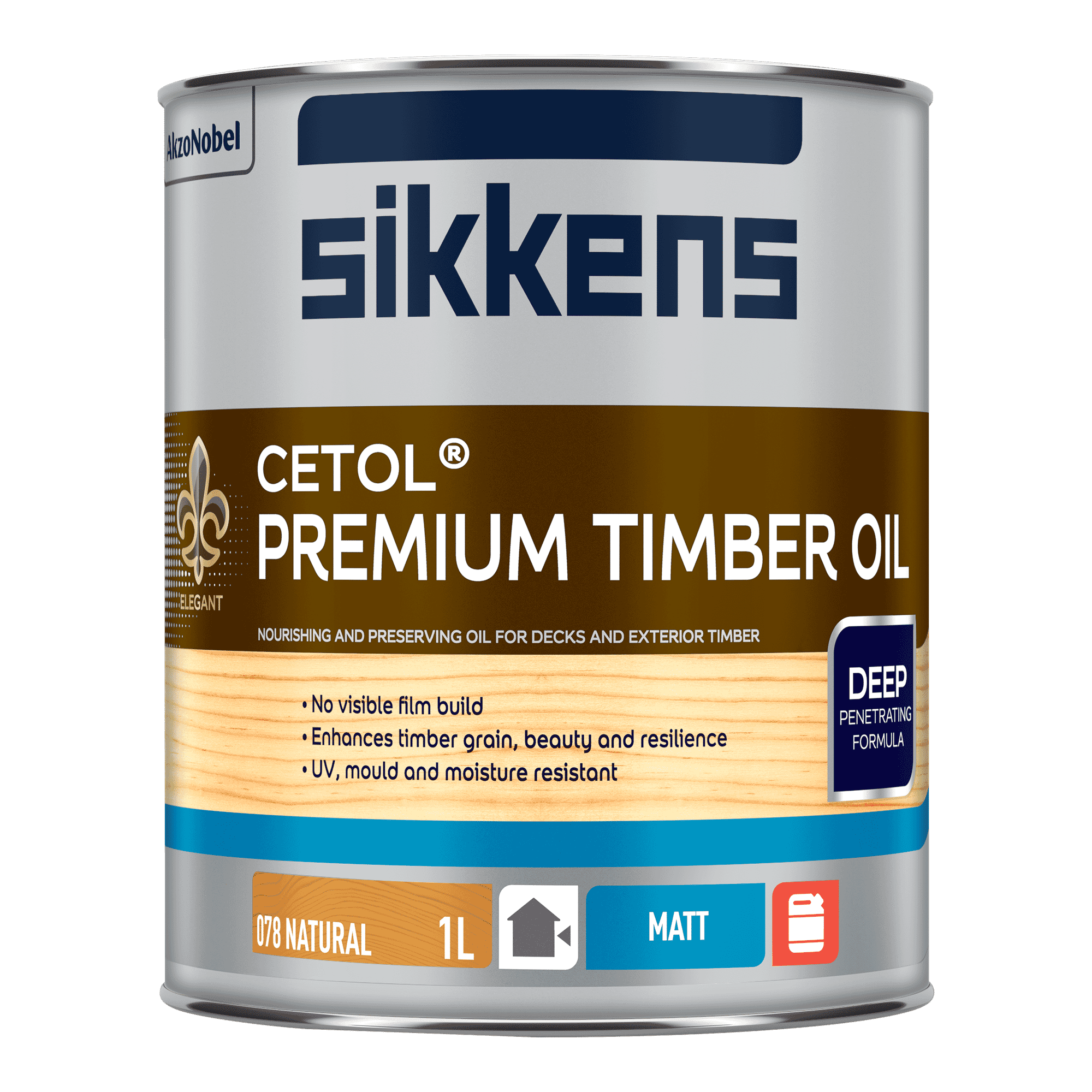 Sikkens Cetol Premium Timber Oil - Natural 1L | Hobeca
