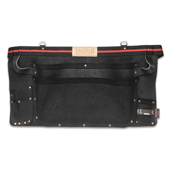 Taurus Full Leather 3 Pkt Carpenters Apron | Hobeca