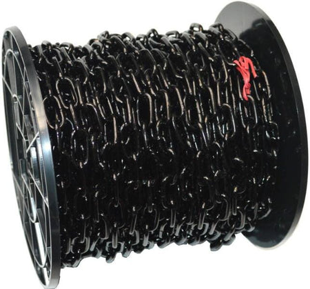 Xcel Reeled Chain - Black 15m 6mm | Hobeca