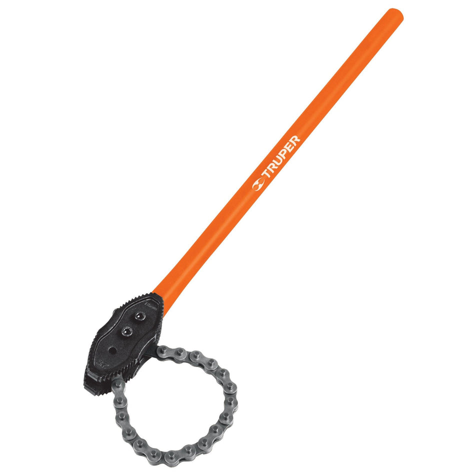 Truper CHAIN PIPE WRENCH Truper 63mm CAP  70cm Handle