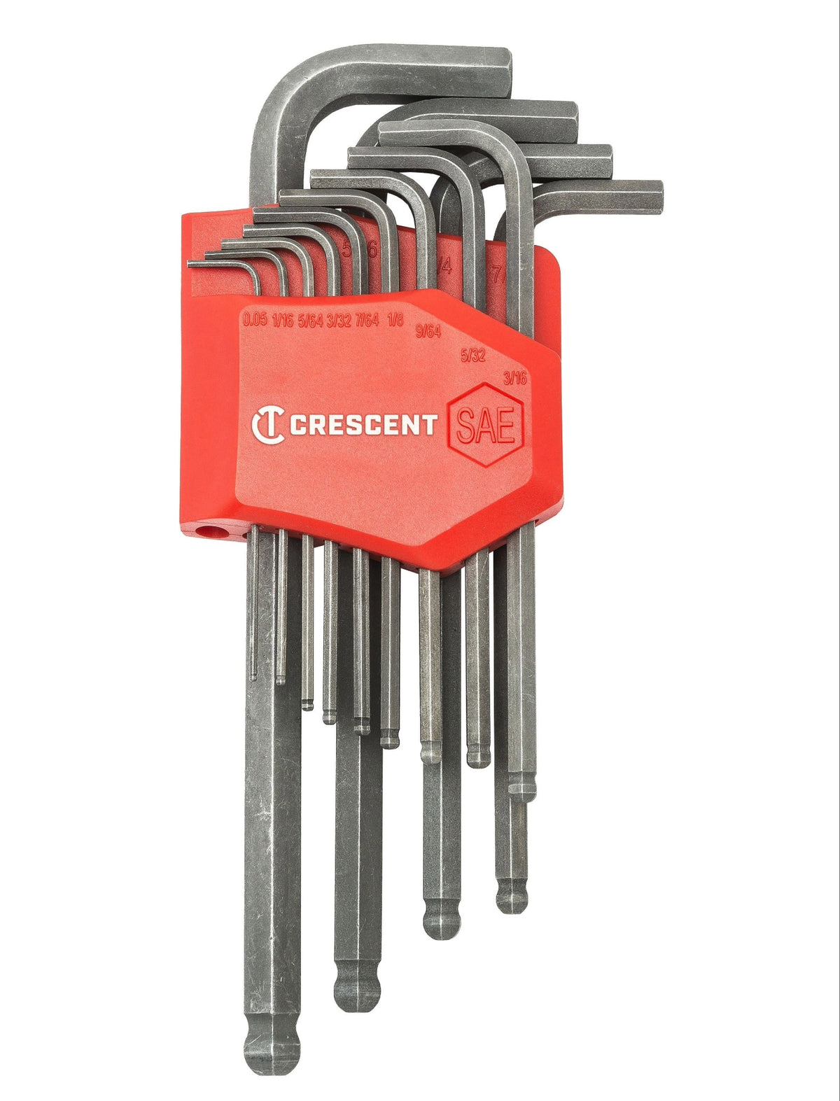 Crescent 13Pc Long Ball End SAE Hex Key Set | Accent Tools