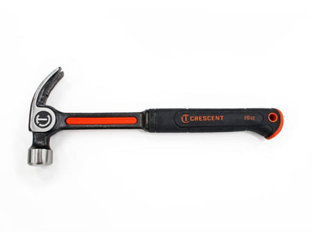 Crescent 20oz Curved Claw Steel Hammer | Accent Tools