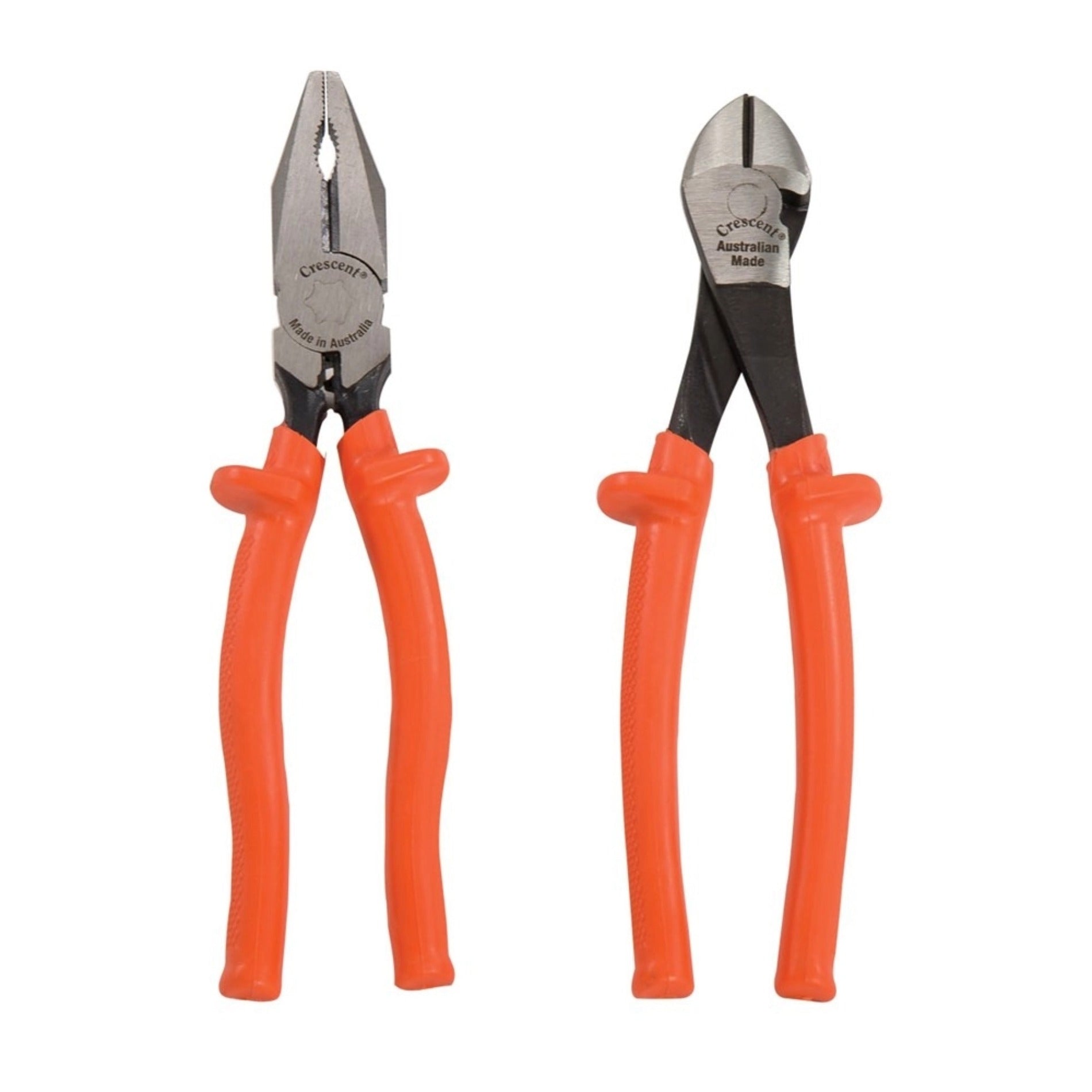 Crescent 2Pc High Voltage Plier Set - Universal Cutting & Diagonal Cutting | Accent Tools