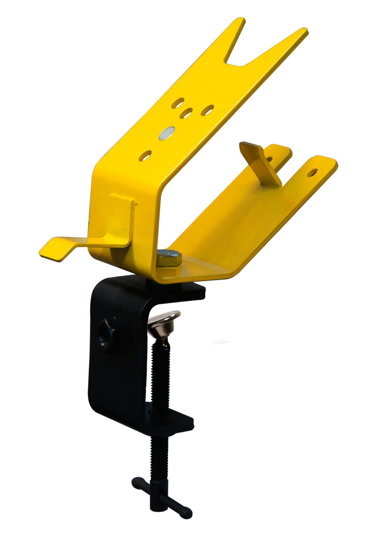 Strong Hand C-Clamp Base Grinder rest with vertical mounting plate | Hobeca
