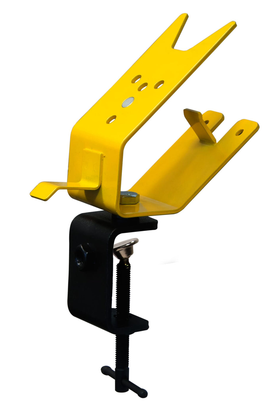 Strong Hand C-Clamp Base Grinder rest with vertical mounting plate | Hobeca