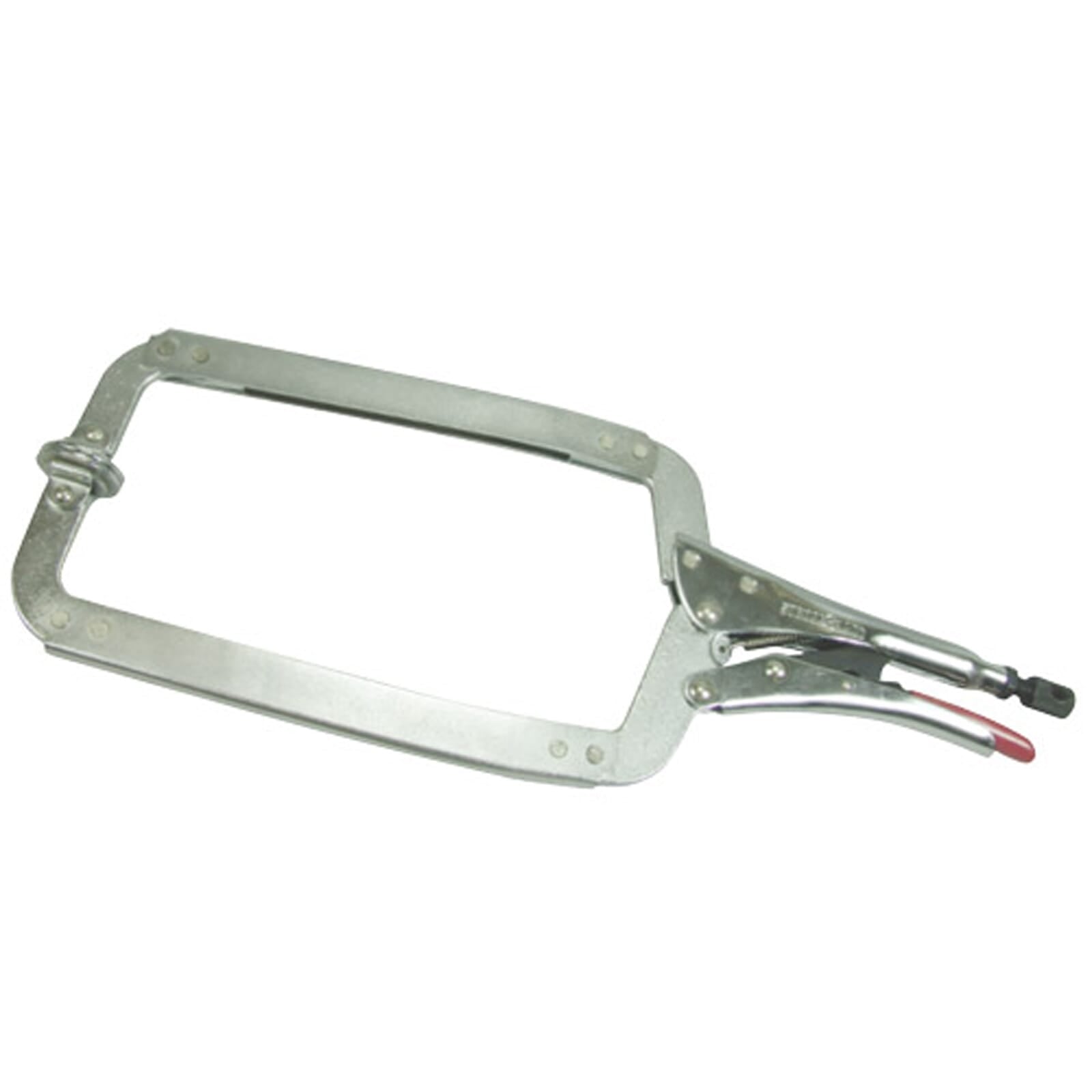 Strong Hand Locking C Clamp with Swivel Pads | Hobeca
