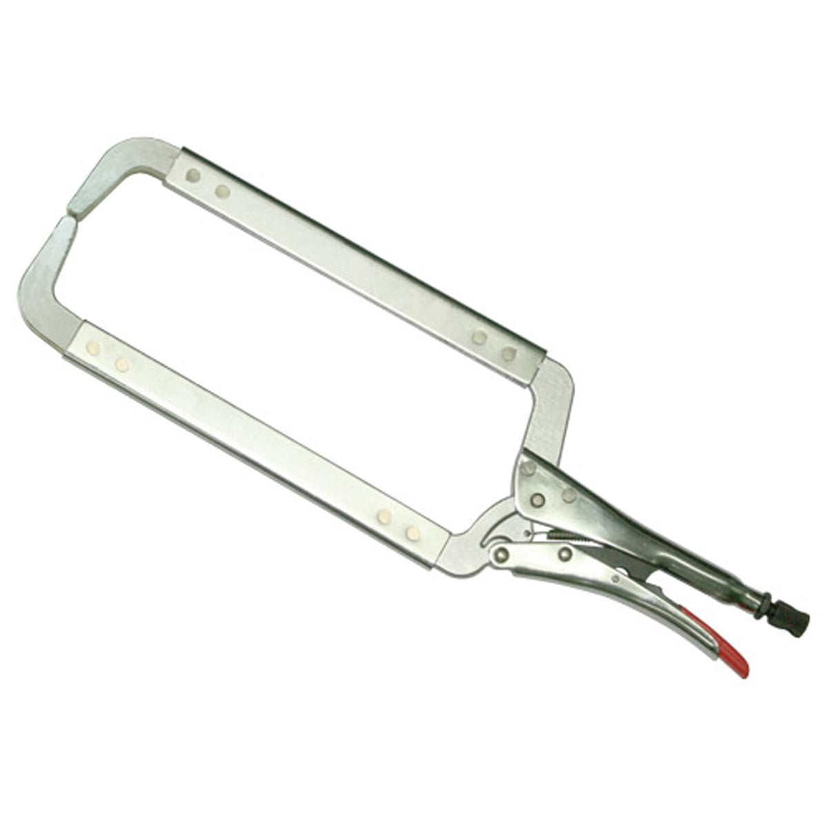 Strong Hand Locking C Clamp with Round Tip | Hobeca
