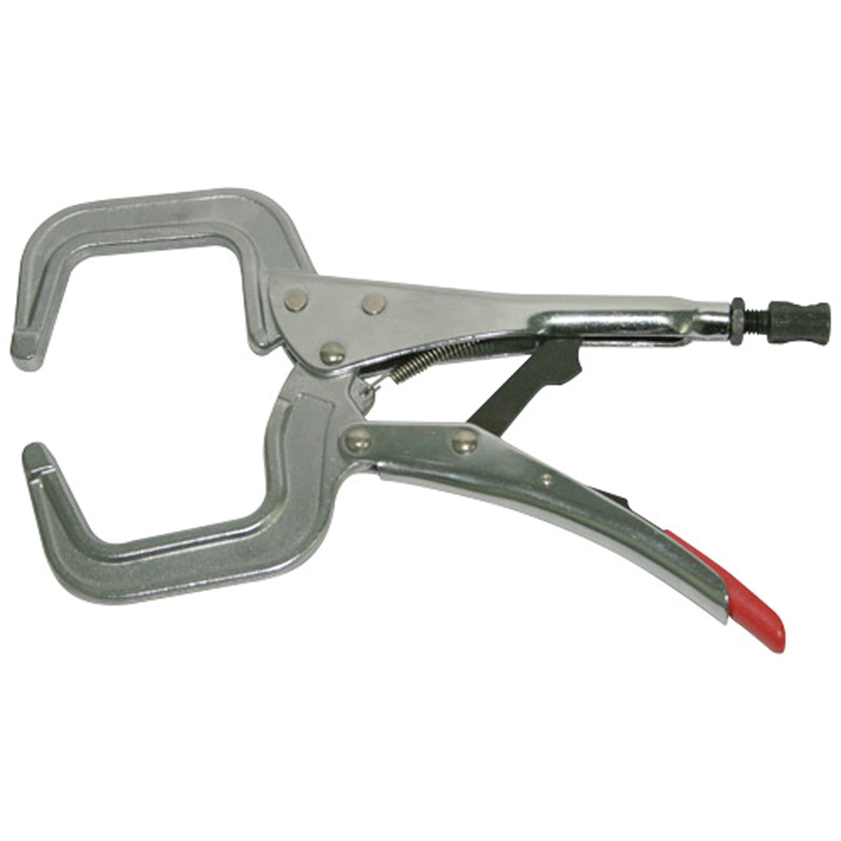 Strong Hand Locking C Clamp with Round Tip | Hobeca