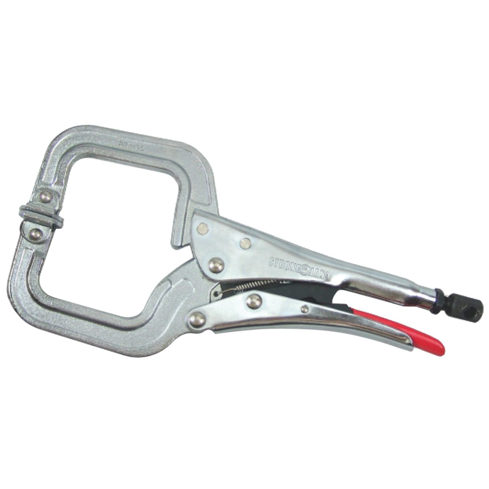 Strong Hand Locking C Clamp with Swivel Pads | Hobeca