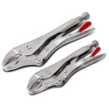 Crescent 2Pc Curved Jaw Locking Pliers | Accent Tools