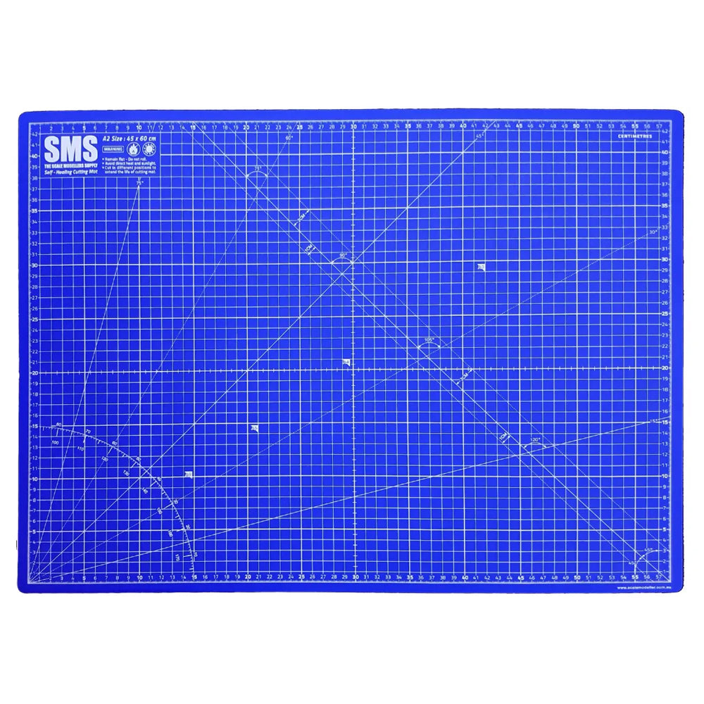 Scale Modellers Supply Sms Premium Cutting Mat A2 Blue | Formula