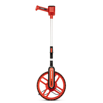 Crescent 305mm centreline measuring wheel with pistol grip handle and mounted counter