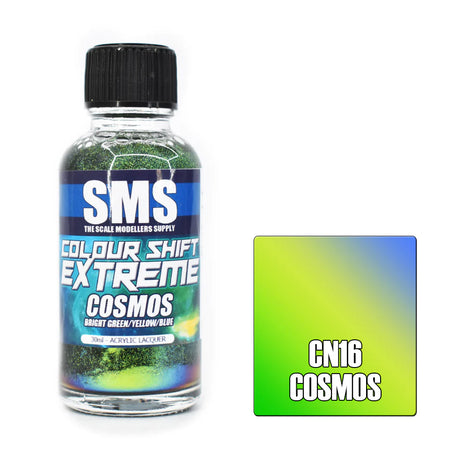 Airbrush Paint 30ml Colour Shift Extreme Cosmos Acrylic Lacquer Scale Modellers Supply | Formula