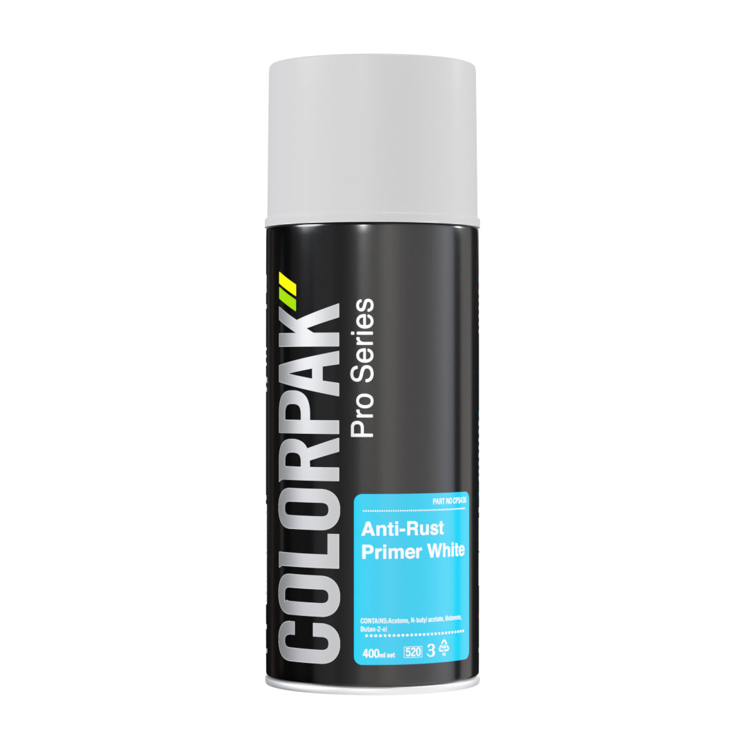 Colorpak Pro Series Aerosol Anti Rust Primer White 400ml – Engineers ...