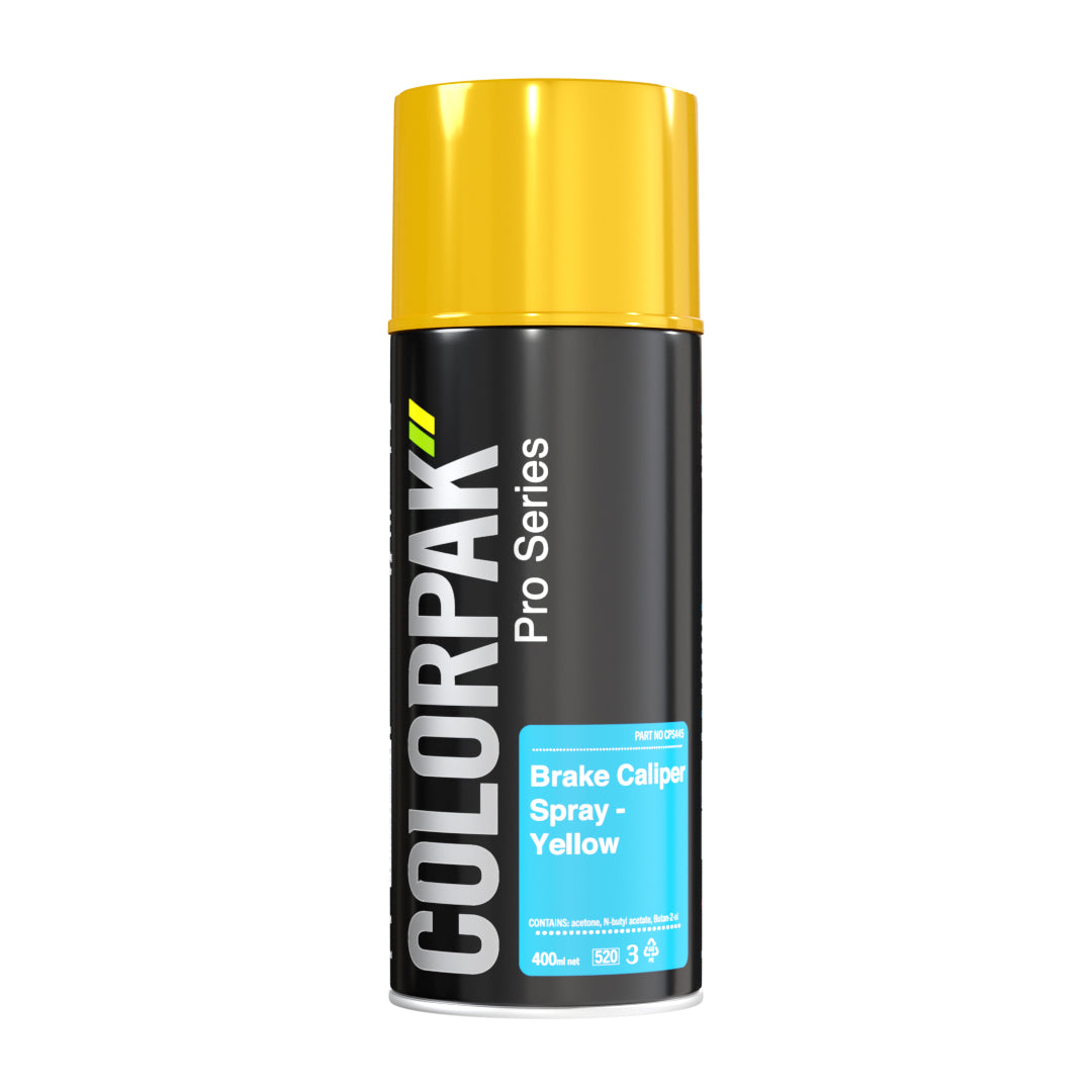 Colorpak Colorpak Pro Series Aerosol Brake Caliper Yellow 400ml – Engineers ...