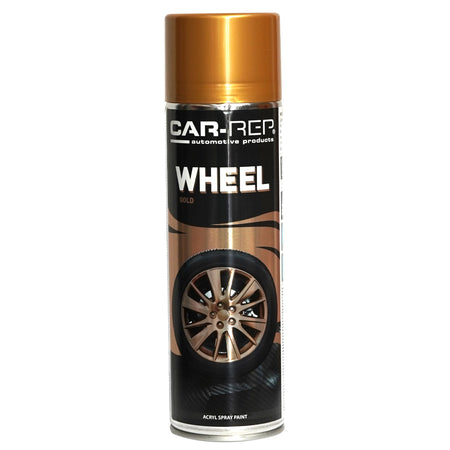 Car-Rep Aerosol Wheel Paint Gold Acryl 500ml | Formula