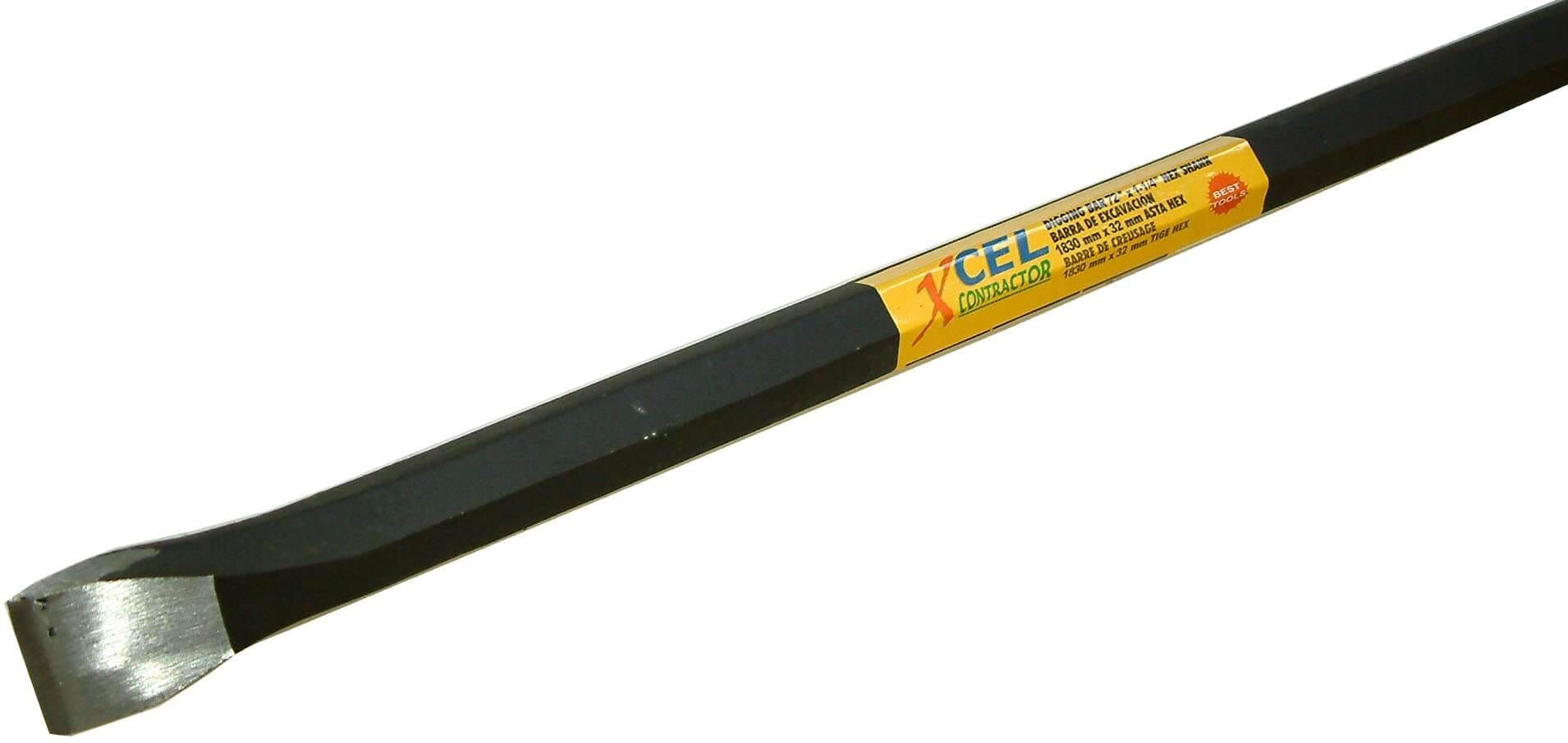 Xcel Crowbar - Chisel & Point Hex Straight 1800mm x 32mm – Engineers ...