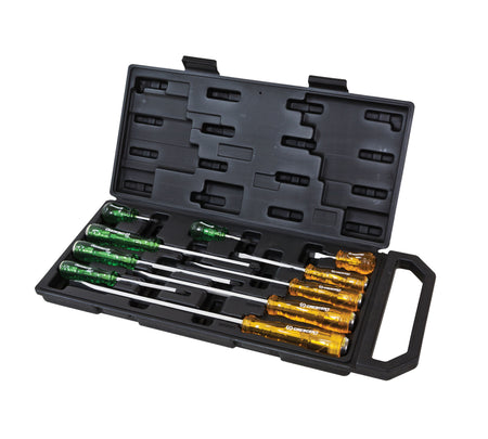 Crescent 10Pc Tang-Thru Industrial Screwdriver Set | Accent Tools