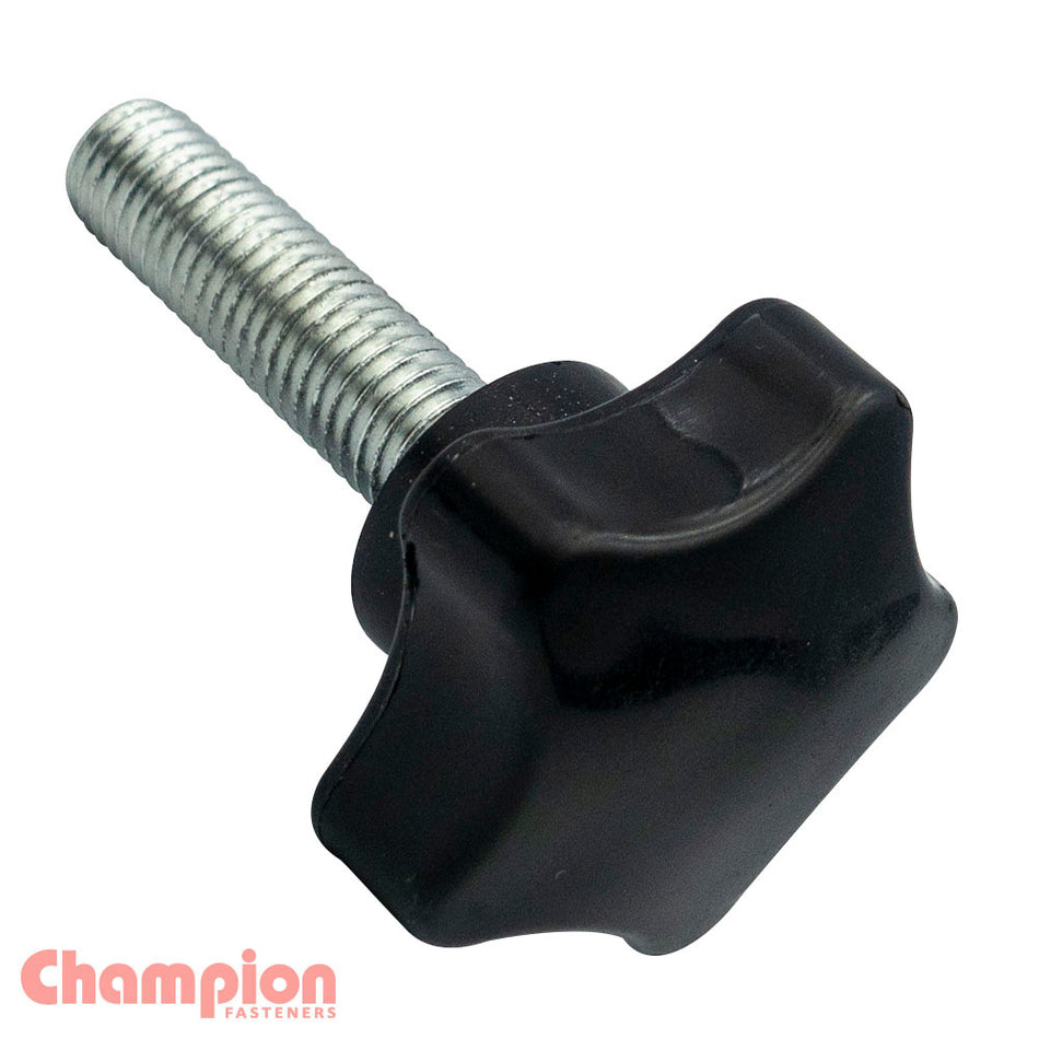 Champion Star Knob - Screws - M8 x 25mm - Z/P