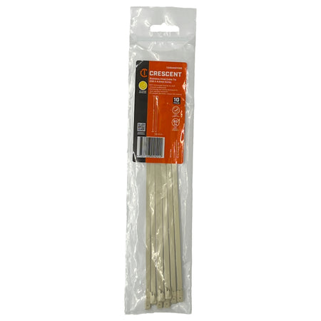 Crescent 10Pc 200x4.6mm Sandy Fencing Ties | Accent Tools