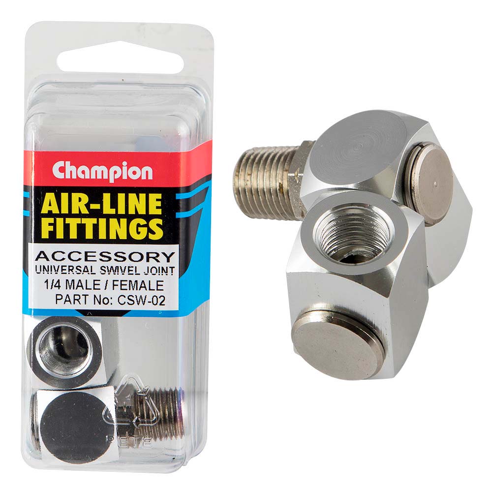 Champion Universal Swivel Joint 1/4in M/F | ISL