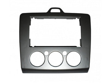 Ford Focus 2007–2011 double DIN fascia panel silver
