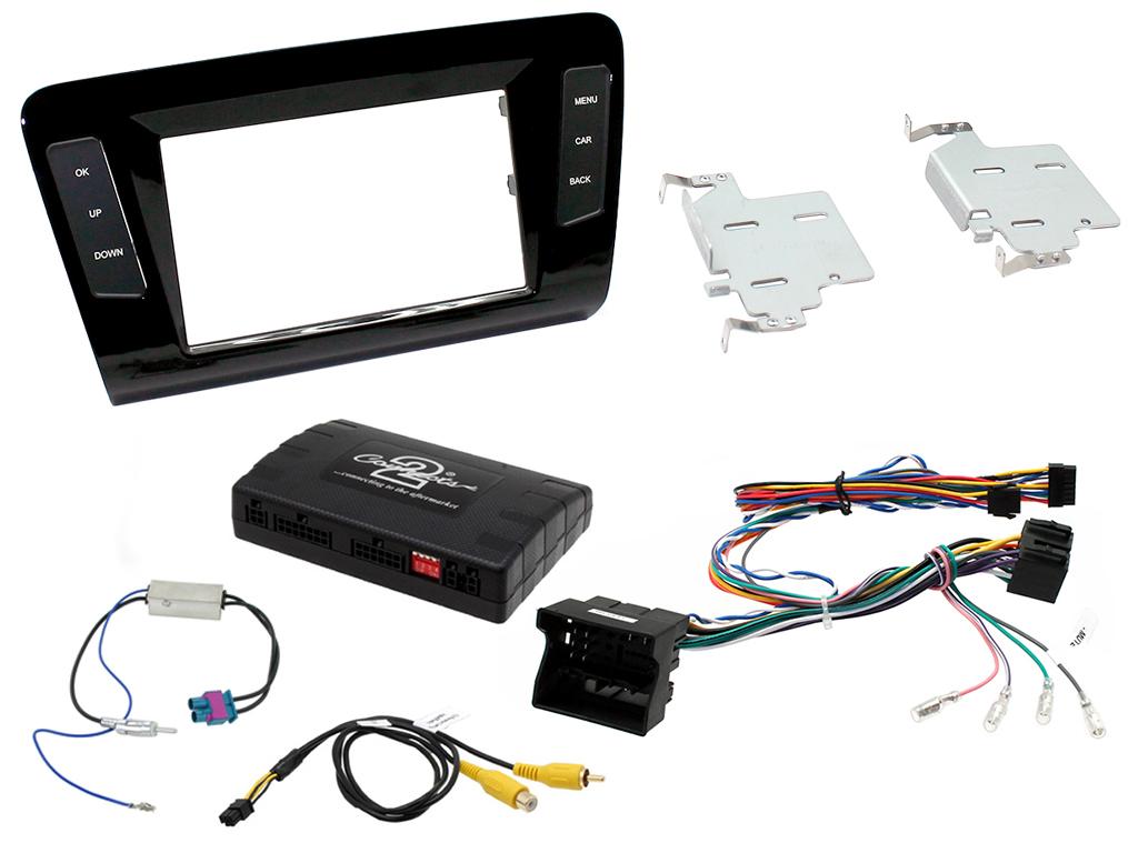 Fitting Kit Skoda Octavia 2013 - 2017 Double Din (Black) Complete Kit | Formula