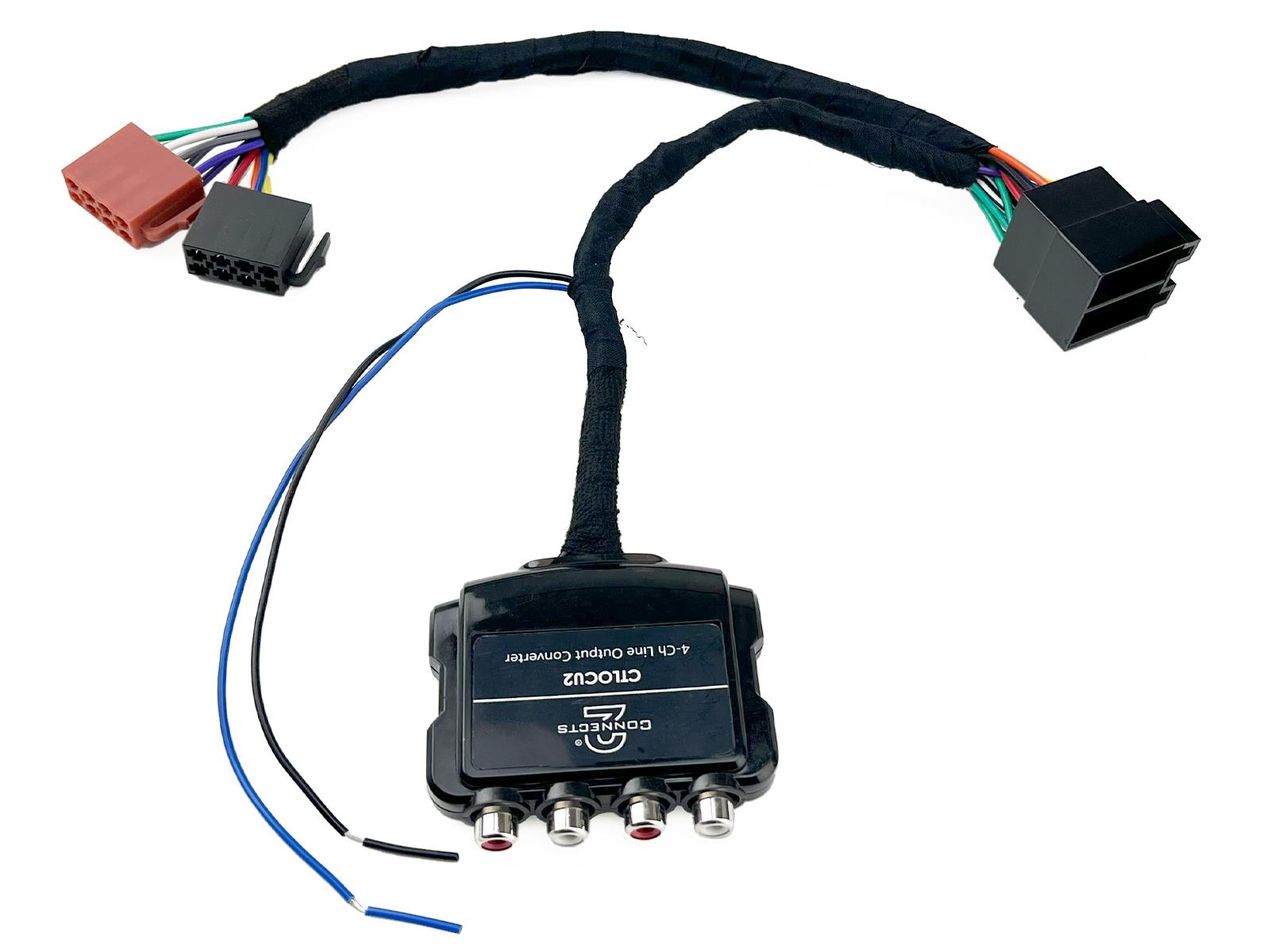 Direct-Fit Universal 4 Channel Line Out Converter 12v Rem | Formula