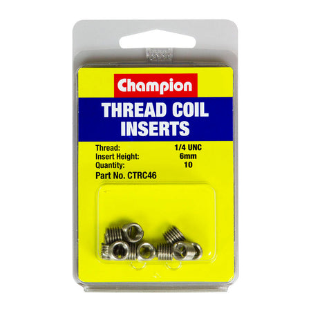 Champion Thread Insert Refills -10pk 1/4in - ISL_CTRC46