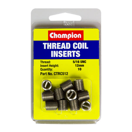 Champion Thread Insert Refills -10pk 5/16in - ISL_CTRC512