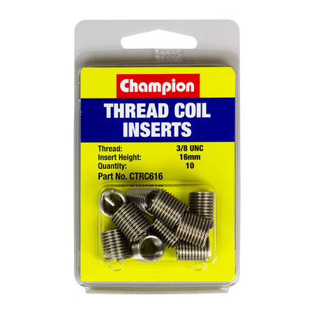 Champion Thread Insert Refills -10pk 3/8in - ISL_CTRC616
