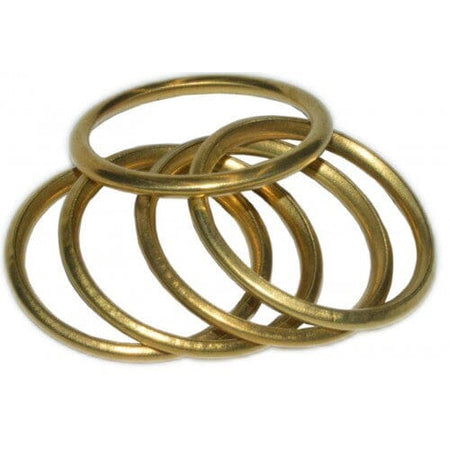 curtain51Hipkiss Curtain Rings Hollow Brass 200 Pack #512 19mm | Hobeca