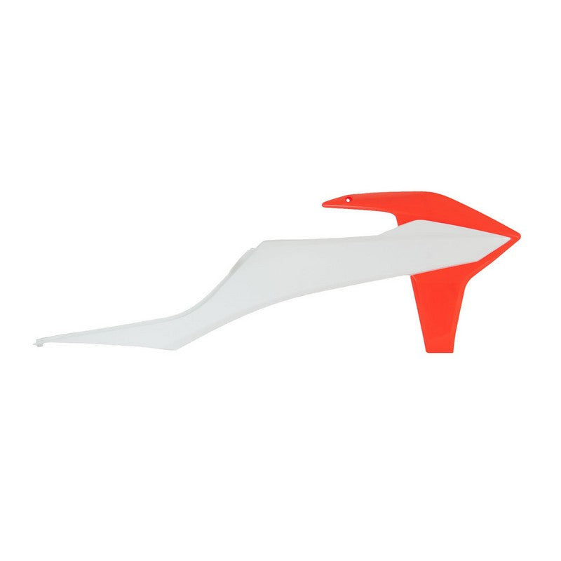 Radiator Shrouds Ktm 125sx 150sx 250sx 250sxf 350sxf 450sxf 250xcf 350xcf 450xcf 19-21 White/Orange | Formula