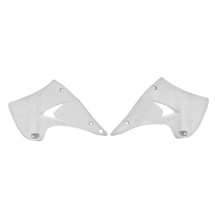 Radiator Shrouds Rtech Pair Kawasaki Kx125 Kx250 03-10 White | Formula