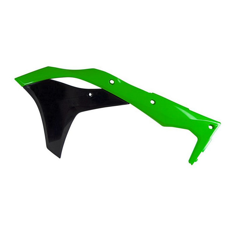 Radiator Shrouds Rtech Kawasaki Kx250f 17-20 Green Black | Formula